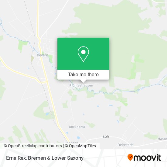 Erna Rex map