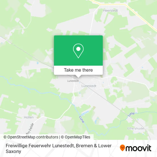 Карта Freiwillige Feuerwehr Lunestedt