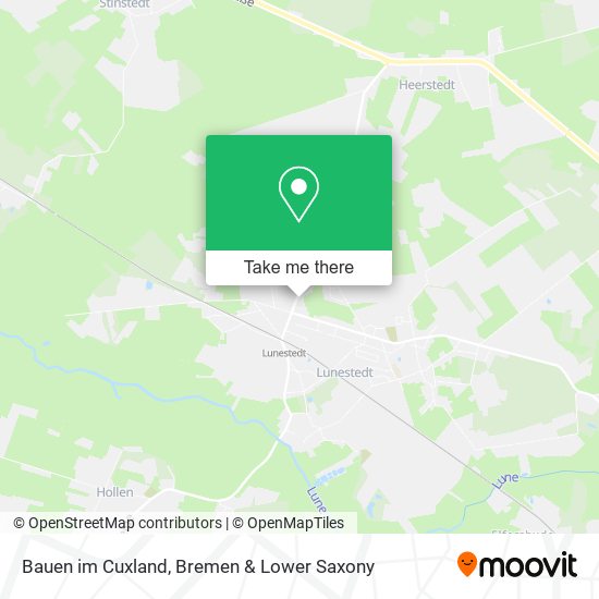 Bauen im Cuxland map