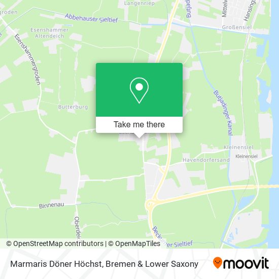 Marmaris Döner Höchst map