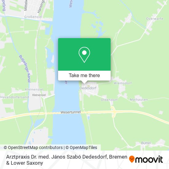 Arztpraxis Dr. med. János Szabó Dedesdorf map