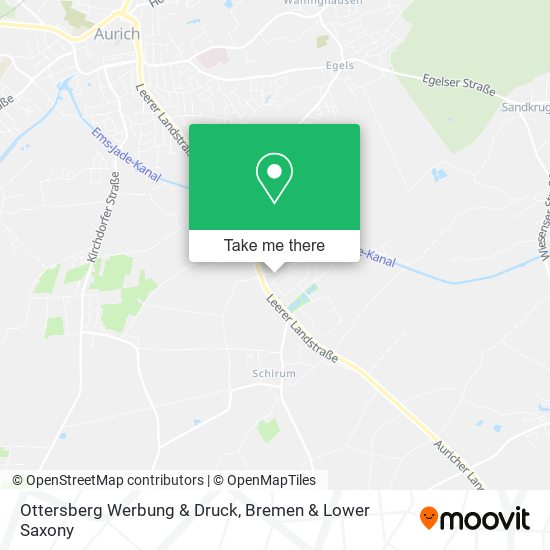 Ottersberg Werbung & Druck map