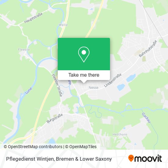 Pflegedienst Wintjen map