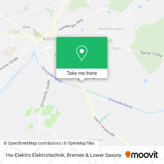 Hw-Elektro Elektrotechnik map