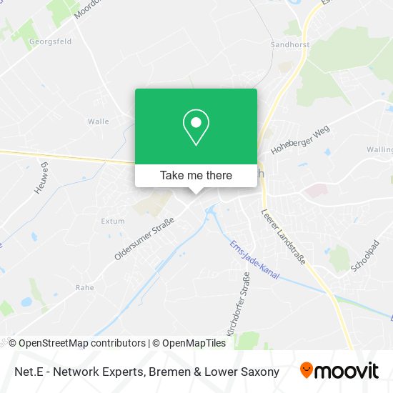 Net.E - Network Experts map