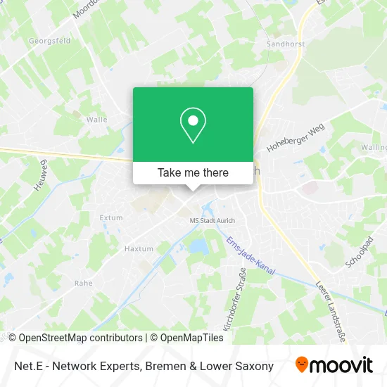 Net.E - Network Experts map