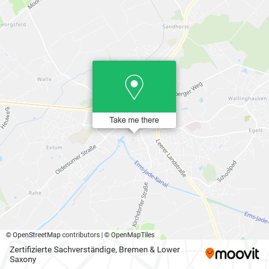 Zertifizierte Sachverständige map