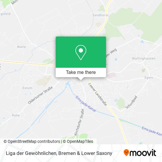 Liga der Gewöhnlichen map