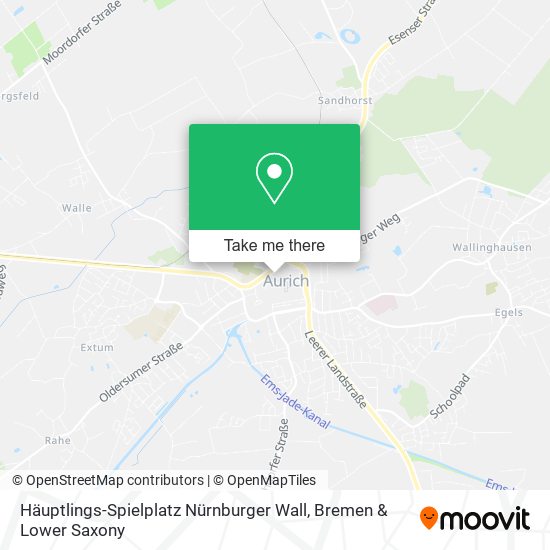 Häuptlings-Spielplatz Nürnburger Wall map