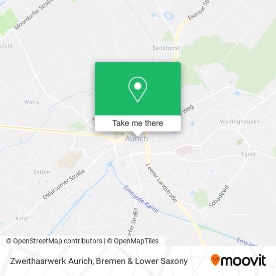 Zweithaarwerk Aurich map