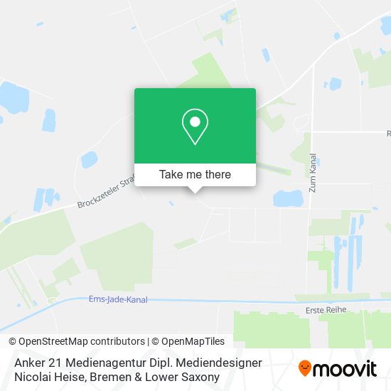 Anker 21 Medienagentur Dipl. Mediendesigner Nicolai Heise map