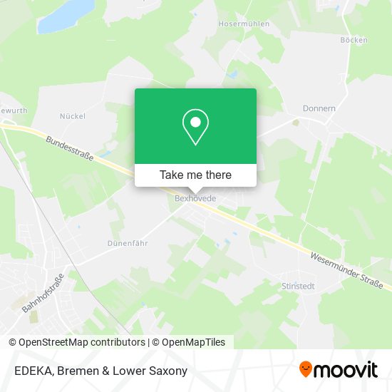 EDEKA map