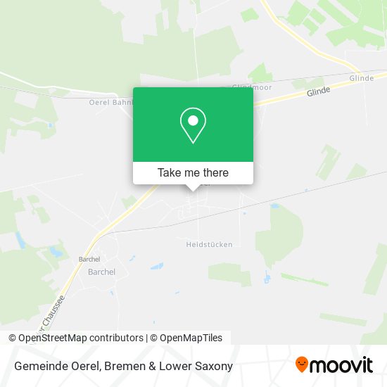 Gemeinde Oerel map