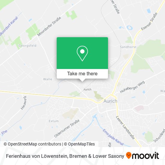Ferienhaus von Löwenstein map