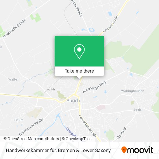 Handwerkskammer für map