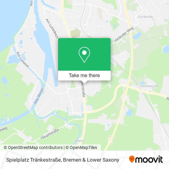 Spielplatz Tränkestraße map