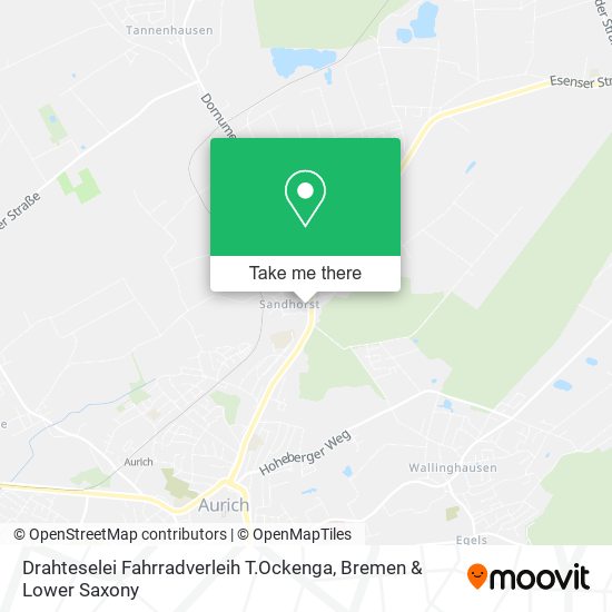 Drahteselei Fahrradverleih T.Ockenga map