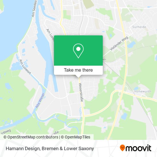 Hamann Design map