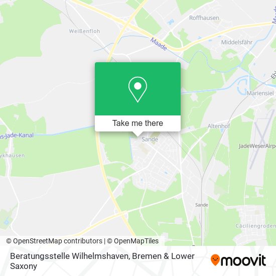 Beratungsstelle Wilhelmshaven map