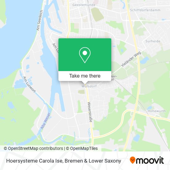 Hoersysteme Carola Ise map