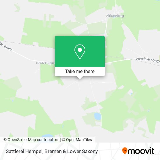 Sattlerei Hempel map
