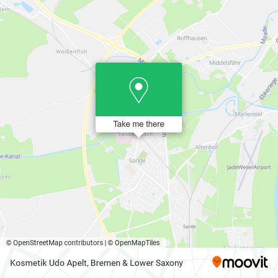 Kosmetik Udo Apelt map