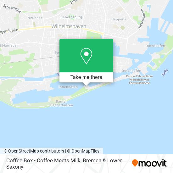 Coffee Box - Coffee Meets Milk map