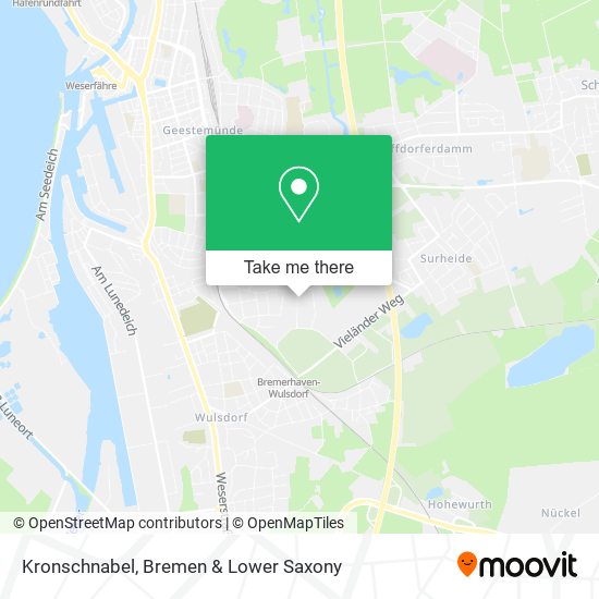 Kronschnabel map