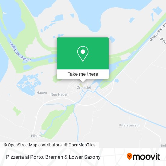 Pizzeria al Porto map