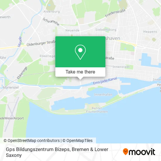 Gps Bildungszentrum Bizeps map