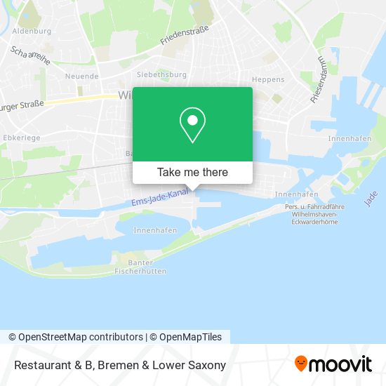 Restaurant & B map