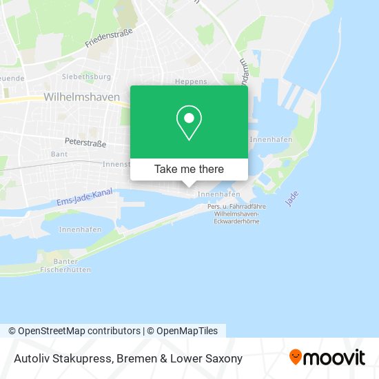 Autoliv Stakupress map