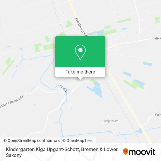 Kindergarten Kiga Upgant-Schott map