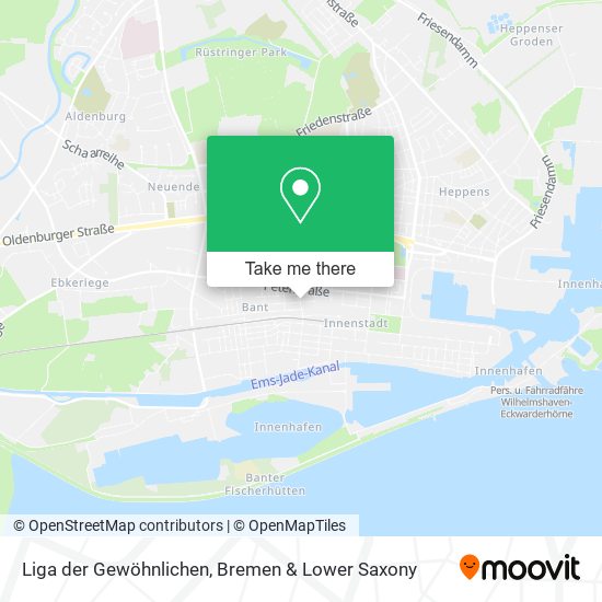 Liga der Gewöhnlichen map