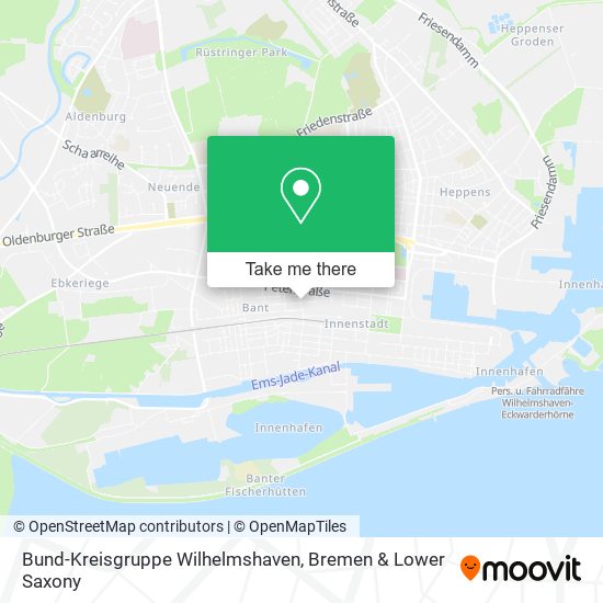 Bund-Kreisgruppe Wilhelmshaven map