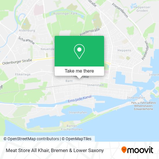Meat Store All Khair map