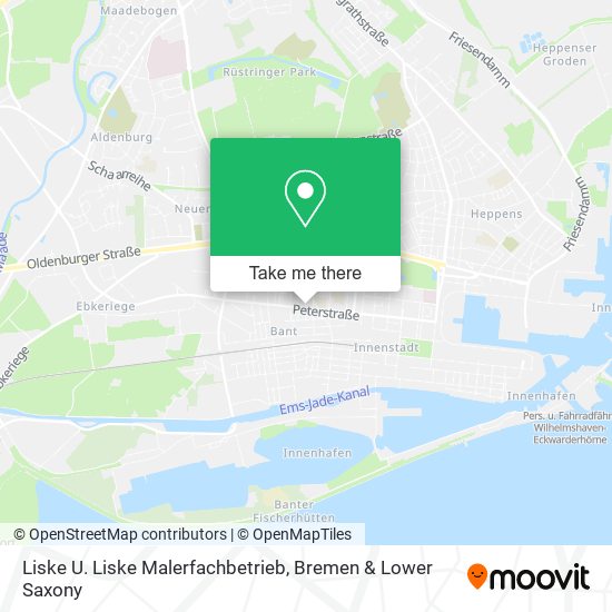 Liske U. Liske Malerfachbetrieb map