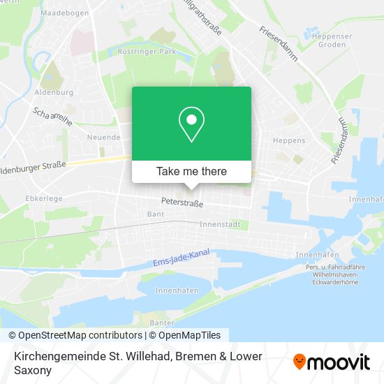 Kirchengemeinde St. Willehad map