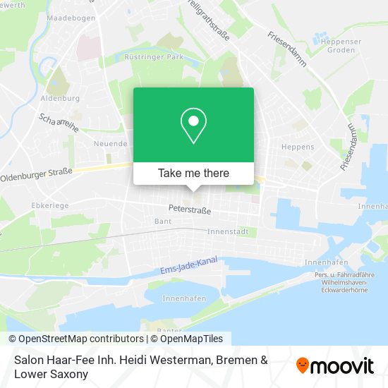 Salon Haar-Fee Inh. Heidi Westerman map