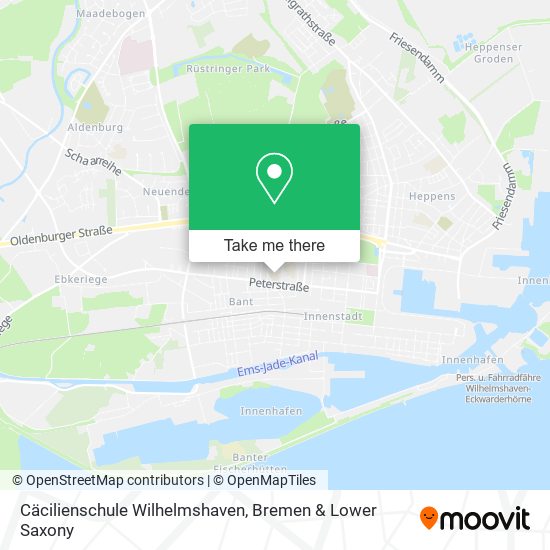 Cäcilienschule Wilhelmshaven map