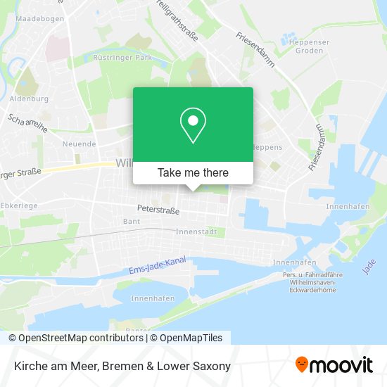 Kirche am Meer map