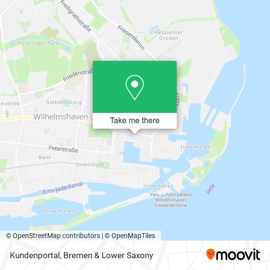 Kundenportal map