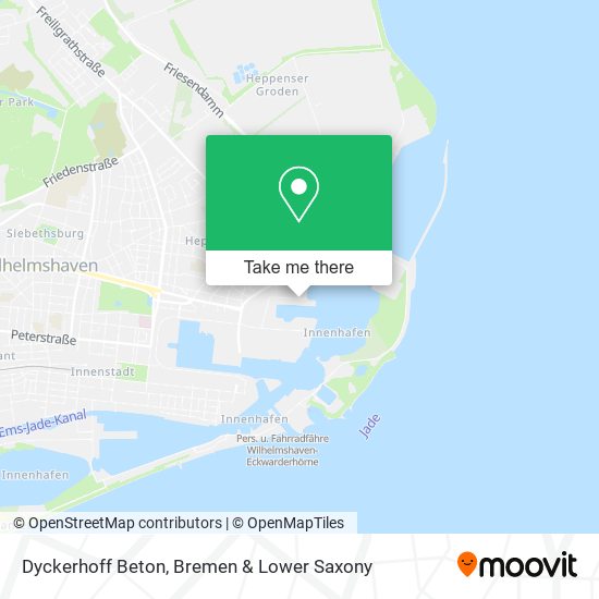 Dyckerhoff Beton map
