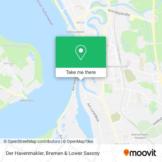 Der Havenmakler map