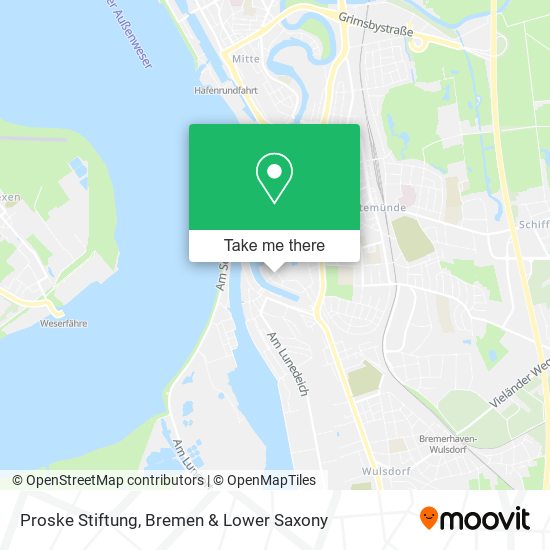 Proske Stiftung map