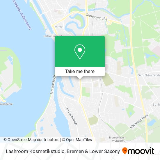 Lashroom Kosmetikstudio map