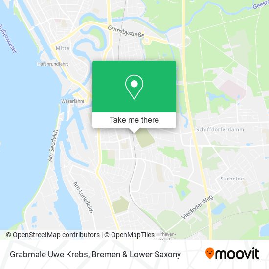 Grabmale Uwe Krebs map