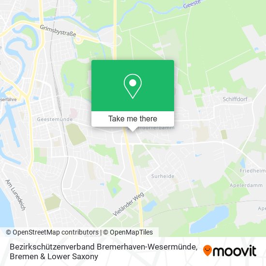 Bezirkschützenverband Bremerhaven-Wesermünde map