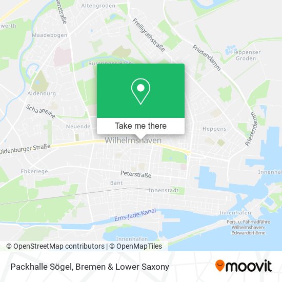 Packhalle Sögel map
