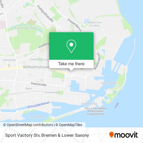 Sport Vactory Stv map
